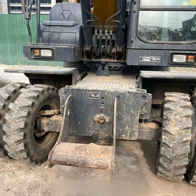 Công suất nặng 93kW Xe đào bánh xe cũ XCMG150 Xe đào bò