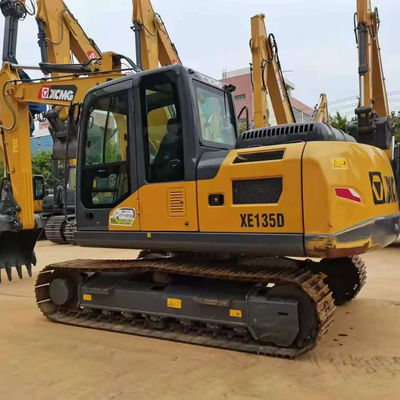 Máy đào cũ mạnh mẽ XCMG XE135 Máy đào crawler thủy lực tay hai