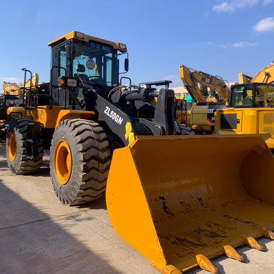 5 tấn Xcmg ZL50GN Máy tải phía trước cũ Máy máy nặng để vận chuyển gạch