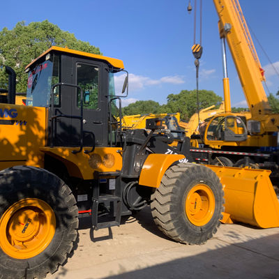 5 tấn Xcmg ZL50GN Máy tải phía trước cũ Máy máy nặng để vận chuyển gạch