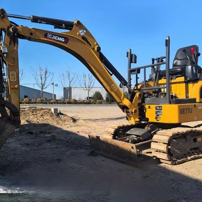 XCMG XE17U máy đào mini thủy lực tay thứ hai cho xây dựng khai thác mỏ