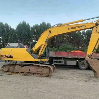 SUMITOMO SH200 Cỗ máy khai quật bộ lướt 103kW Thiết bị khai quật tiêu thụ thấp