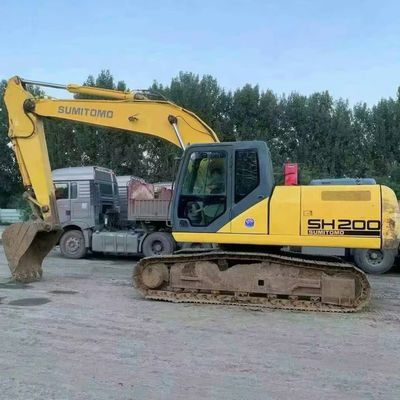 SUMITOMO SH200 Cỗ máy khai quật bộ lướt 103kW Thiết bị khai quật tiêu thụ thấp