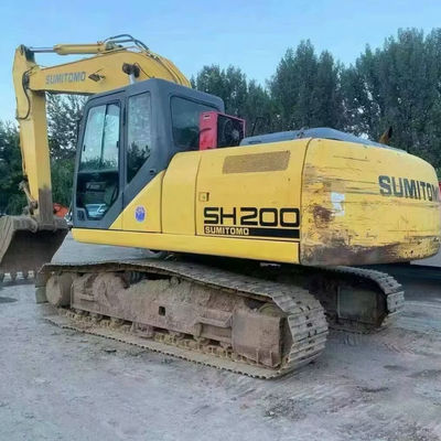 SUMITOMO SH200 Cỗ máy khai quật bộ lướt 103kW Thiết bị khai quật tiêu thụ thấp