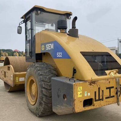 Máy cuộn đường cũ SEM 522 50Hz rung động cho xây dựng đường