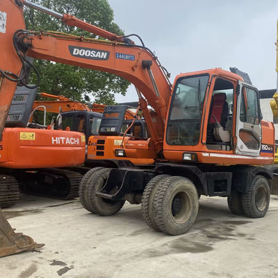 Doosan 150w-7 Máy đào cũ với đường mòn chống mòn