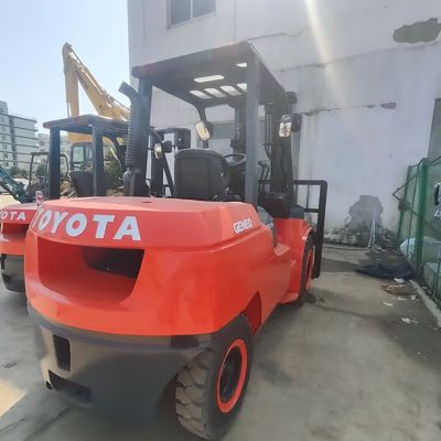 5 tấn tải trọng xe nâng tay hai Mini Toyota 50 Diesel xe nâng hiệu quả cao
